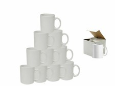 3A Sublimation Mugs 36Pcs Blank White 11oz  Double Coated Handle Heat Press