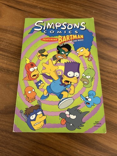 Simpsons comics feat bartman - simpsons,