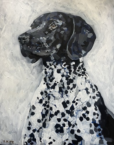 Original painting black - original, &