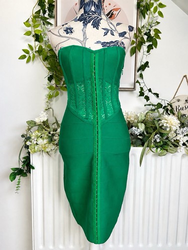 Karen millen green bandage - karen,