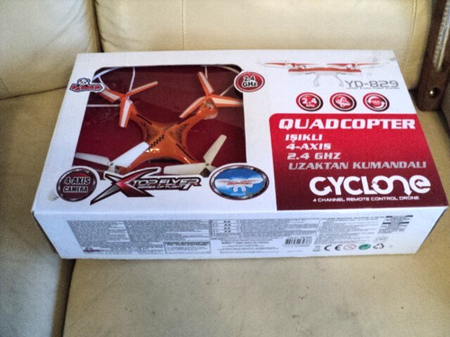 Cyclone 829 quadcopter - cyclone,