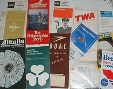 VINTAGE AIRLINE TIMETABLES GB EUROPE WORLD-BA BOAC BEA etc CHOOSE FROM JOB LOT