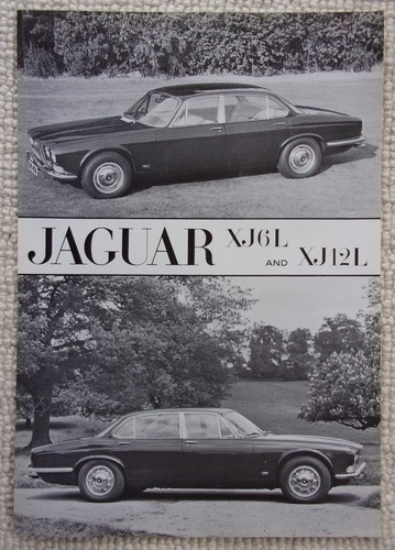 Jaguar xj6l xj12l orig 1972 - xj6l,