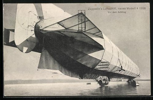 Zeppelin airship new model - zeppelin's,