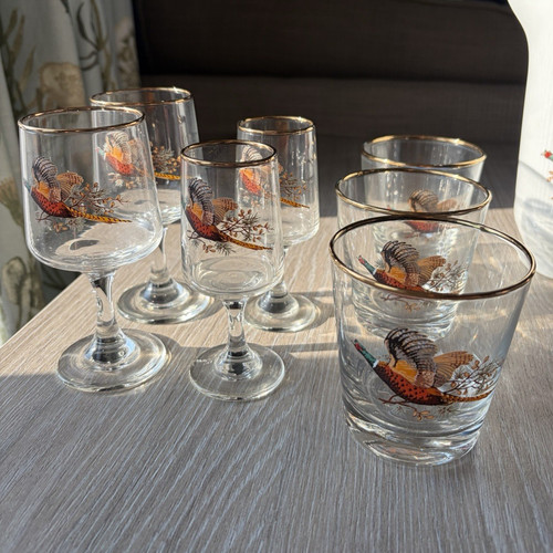 Vintage retro pheasant - vintage/retro,