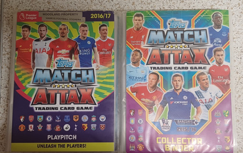 Match attax binders - binders, x2