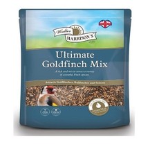 Walter Harrisons Ultimate Goldfinch for Garden Birds Nutritious Seed Mix - 2kg