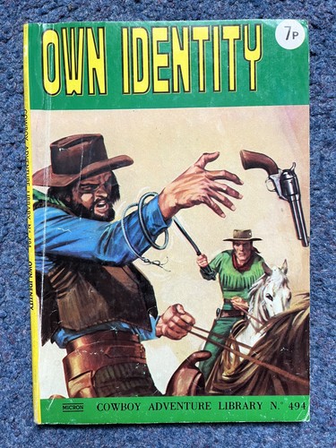 Cowboy adventure library comic - adventure,