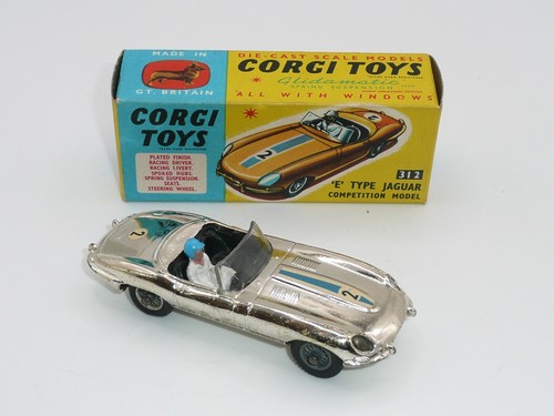 Corgi 312 type jaguar - corgi,