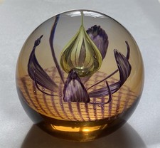 Caithness, Limited Edition Paperweight, ‘Golden Sunrise’, 458 of 750