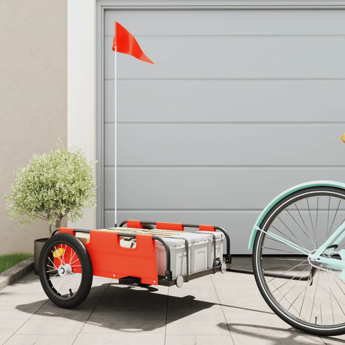 Walplus bike trailer orange - bike,