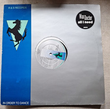 WAX DOCTOR - ALL I NEED R&S RECORDS  RS 96094 12IN LP NM-