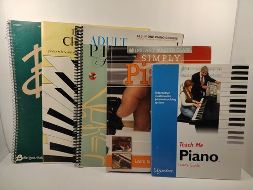 Piano teach 5books me - teach,