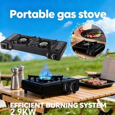 Portable Camping Gas Stove Single Burner Hob BBQ Outdoor Butane Gas Cooker Stove