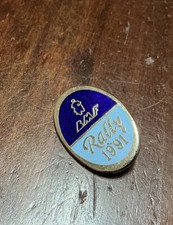Vintage BMF RALLY 1991 Motorcycle Bike RARE Badge