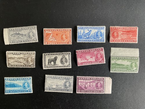 Newfoundland coronation stamps - newfoundland,