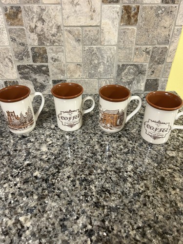 Vtg churchill england mugs - 4,