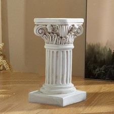 Standing pedestal statue - standing,
