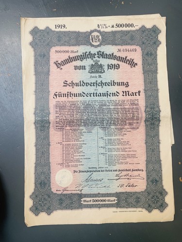 German hamburg state bond - german,