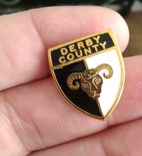 Derby County Vintage 1960s Football Badge Stamped