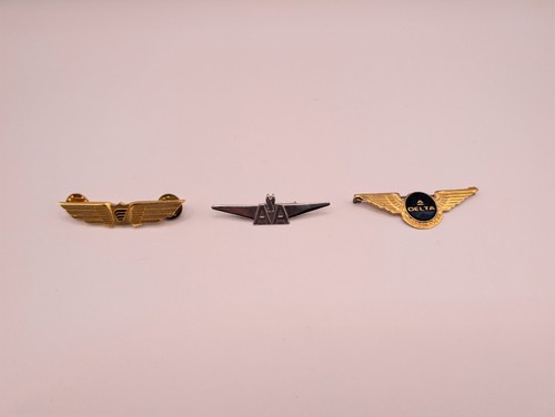 Vtg lot airline wing - lot,