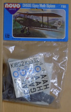 Novo-ex Frog 1/72 DH60G Gipsy Moth Biplane new in bag