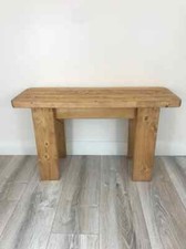 BRAND NEW Retro Handmade Wooden Bench- Many Colours. Unique Design