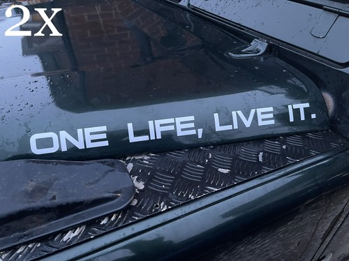 One life live - one, it