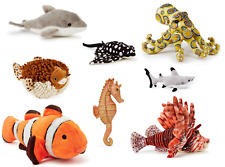 Sea Creatures Plush Toys Childrens Soft Teddy Toy Fish Animal Marine