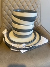 Habitat Stripe 10 Piece Stoneware Dinner Set - Multicoloured