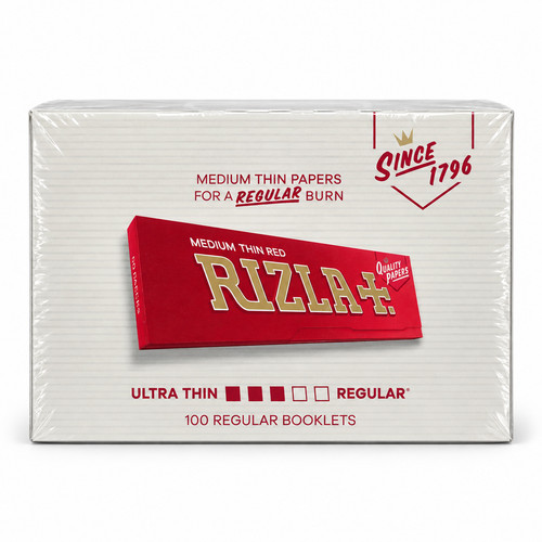 Rizla red regular rolling - red,