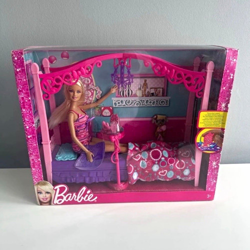Barbie bedroom doll playset - bedroom,