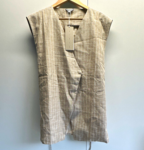 Object sleeveless neck beige - object,