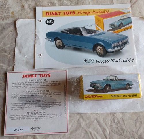 Atlas dinky toys peugeot - dinky,