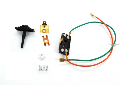 Light switch plastic - , black