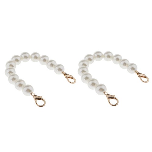 2pcs round pearl beaded - round,