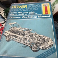 ROVER 2000 2300 2600 1977-1987