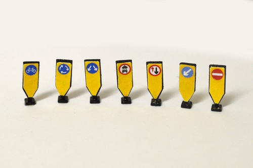 Laser cut 12x modern traffic - 12x,