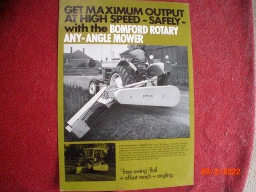 Old bomford rotary - bomford, any