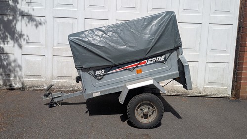 Erde 102 car trailer - erde, with