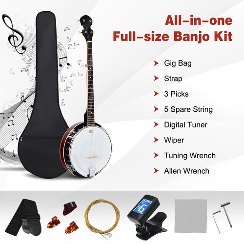 Full size banjo 5 string - 39”,