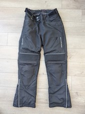 Hein Gericke x Gore-Tex Black Waterproof Motorcycle Trousers Size UK40 L32"