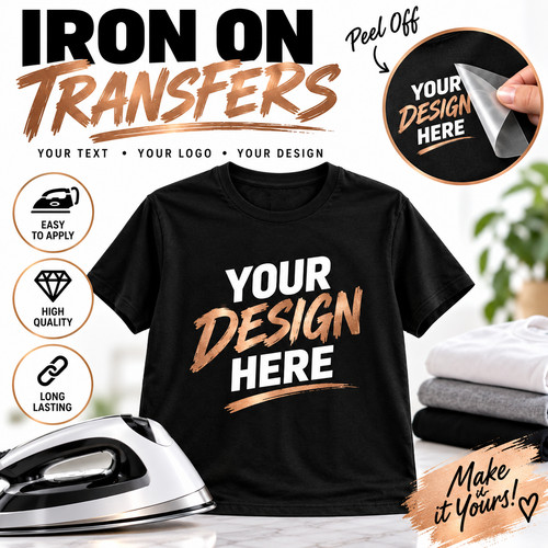 Personalised custom iron t - custom,