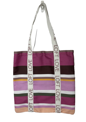 Loft striped canvas beach - striped,