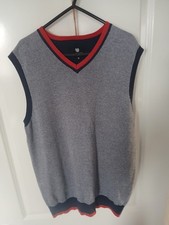Golf Sleeveless Sweater Palm