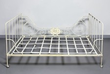 ANTIQUE FRENCH PAINTED WROUGHT