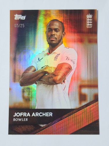 2025 topps england - 2025, cricket