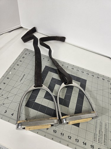 Coronet english stirrup irons - english,
