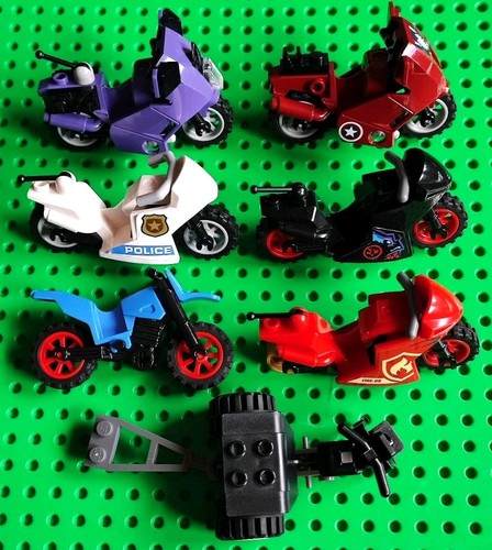 Lego motorbike bike motorcycle - lego,