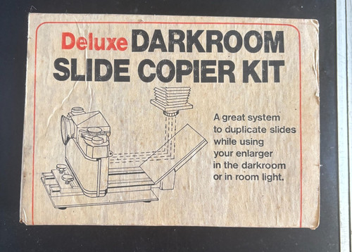 Vintage deluxe darkroom slide - darkroom,